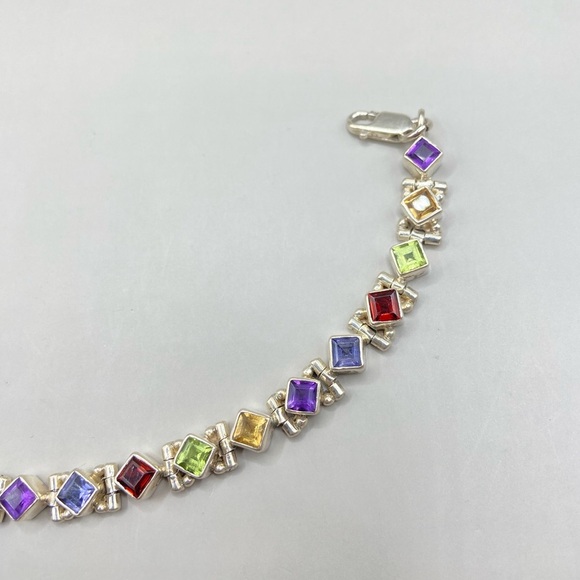 SILPADA Semi-Precious Gemstone Tennis Bracelet - Picture 2 of 10